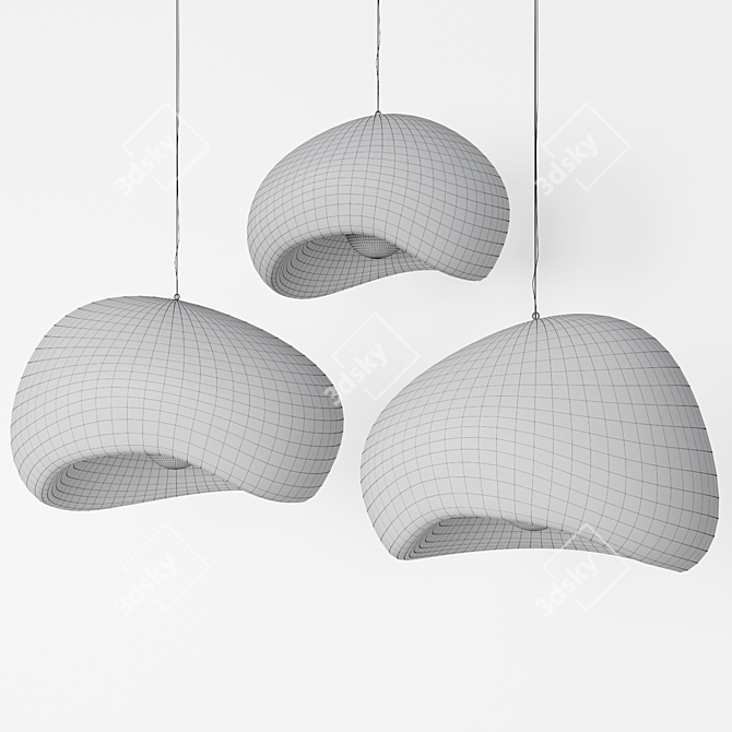 Cloud Pendant Lamp 3D model image 8