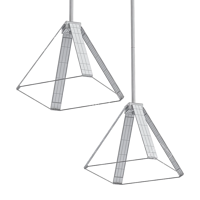 Bonke: Innovative Design Lamps 3D model image 2