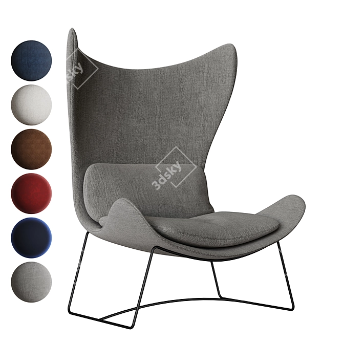 ErgoMax Chair_11: 3D Model 3D model image 1