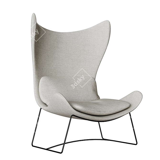 ErgoMax Chair_11: 3D Model 3D model image 4