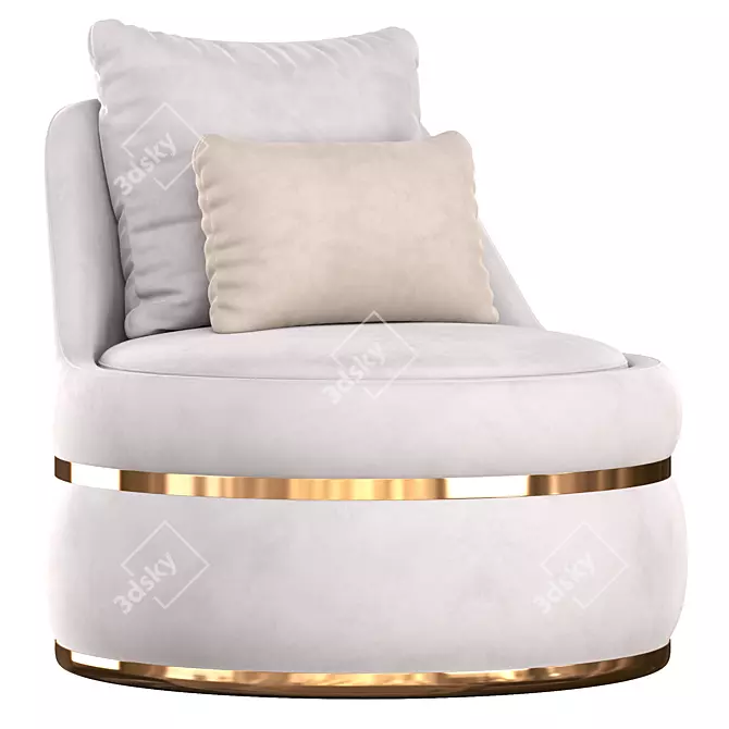 Elegant Dalby Chair: Modern Design 3D model image 1