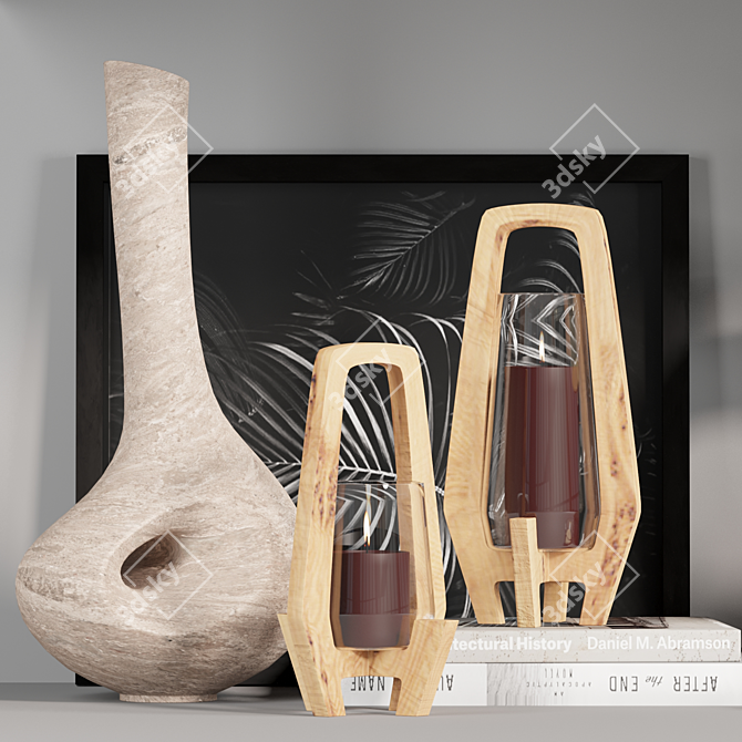 Elegant Decor Set: 2015 Version 3D model image 5