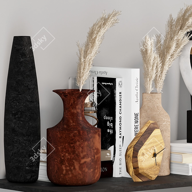 Elegant Decor Set: 2015 Version 3D model image 6