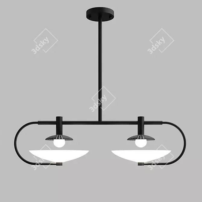 REMO Modern Design Lamp 3D model image 3