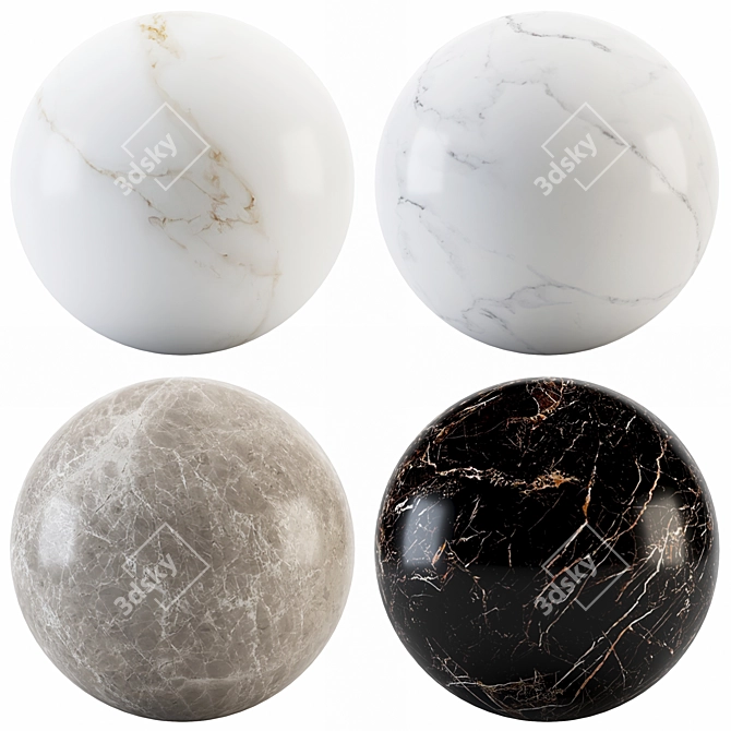 Luxury Marble Collection 3D model image 1