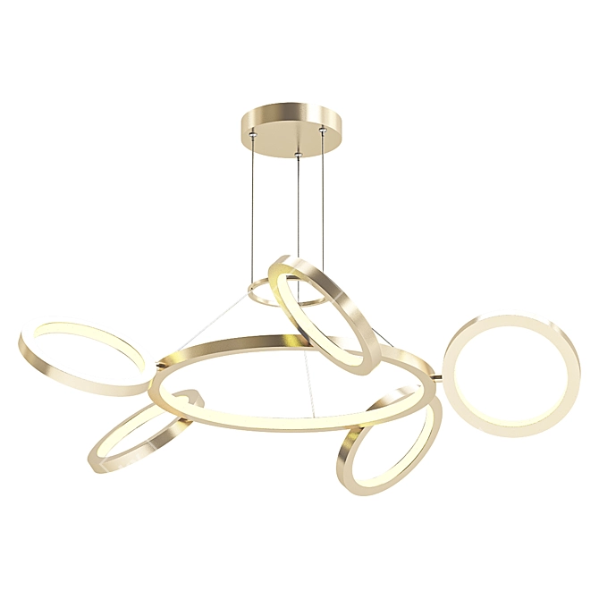 Stylish ODA Design Lamp 3D model image 1