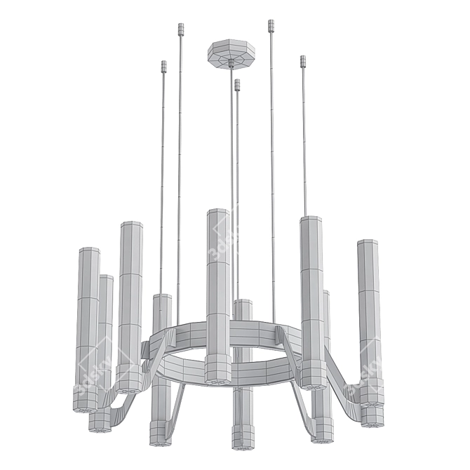 Elegant Berga Design Lamps 3D model image 2