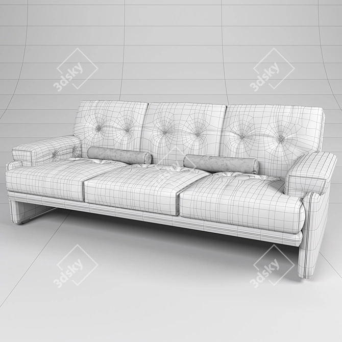 Luxurious B&B Italia Coronado Sofa 3D model image 10