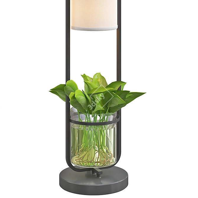 Modern Countryside Garden Table Lamp 3D model image 3