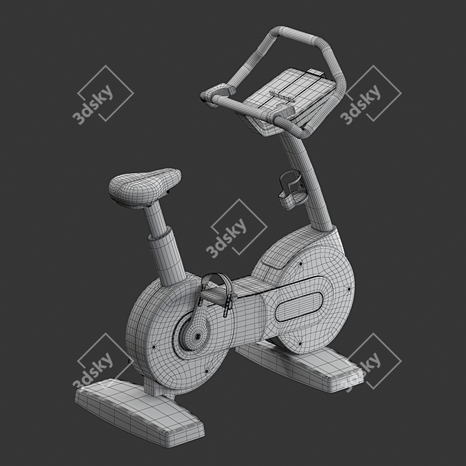 Technogym Bike Forma: Smooth & Versatile Bicycle Trainer 3D model image 5