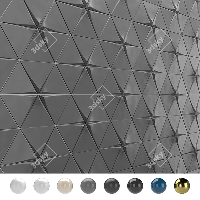 Spanish Wall Tiles Equipe Magical3 3D model image 1