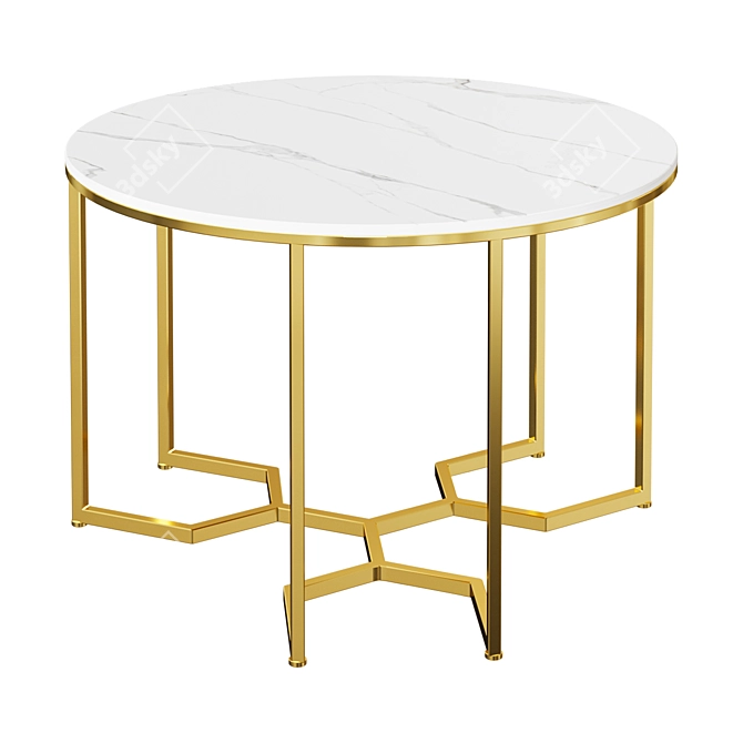 Elegant Venk Coffee Table 3D model image 1