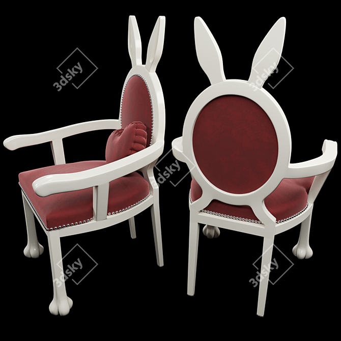 Rabbits' Dream Chair 3D model image 3
