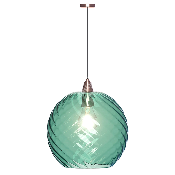 Ilaria V2 Ceiling Lamp: Contemporary Elegance for Every Room 3D model image 2