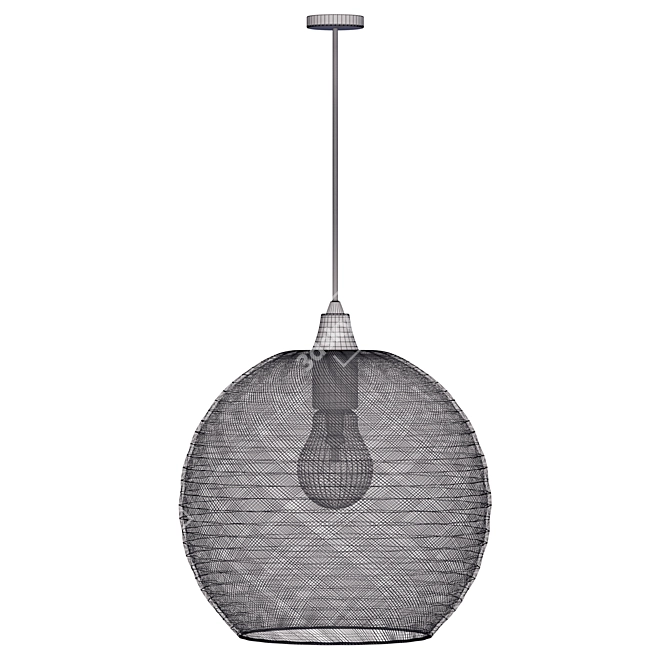 Ilaria V2 Ceiling Lamp: Contemporary Elegance for Every Room 3D model image 4