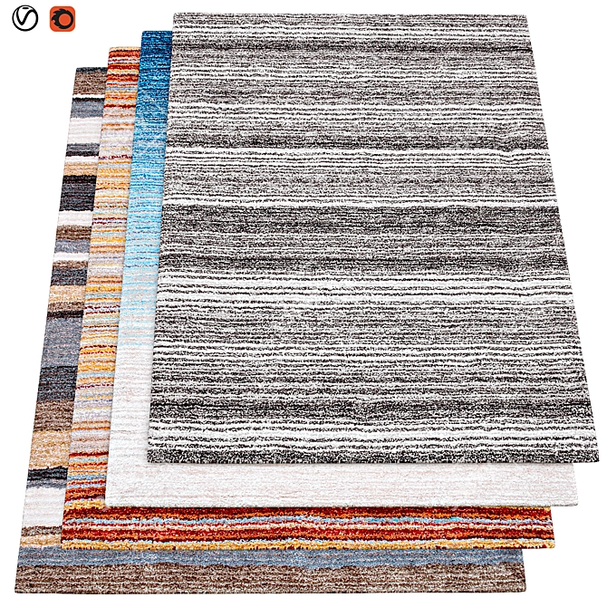 Luxury Collection Carpets | 200x300cm 3D model image 1