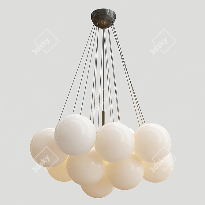 Title: Elegant OGDEN Chandelier 3D model image 1