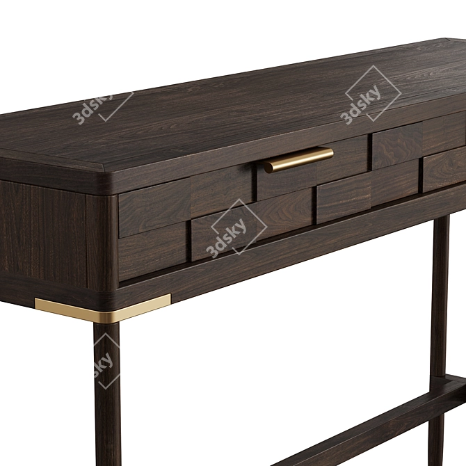 Dantone Textures Console: American Mid-Century Loft Colonial 3D model image 3