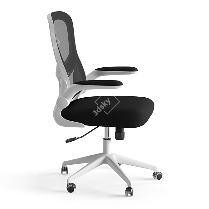 Xiaomi HBADA Double-Waisted Computer Chair 3D model image 3