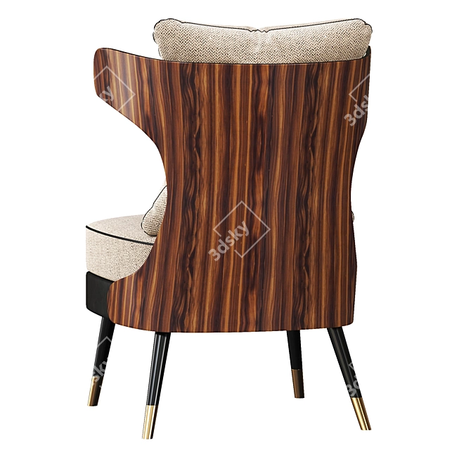 Modern Lounge Chair 3D model image 4