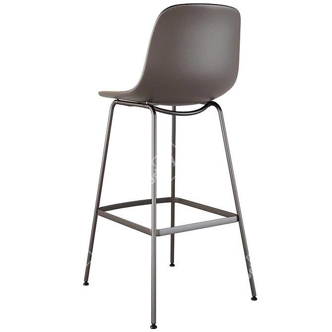 Seela S323: Modern Bar Stool 3D model image 2