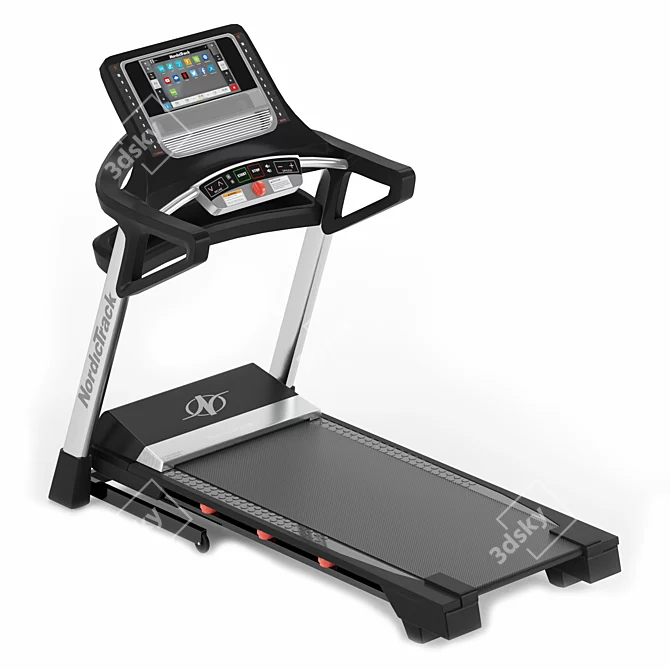 NordicTrack Gym Equipment Treadmill 3D model image 5