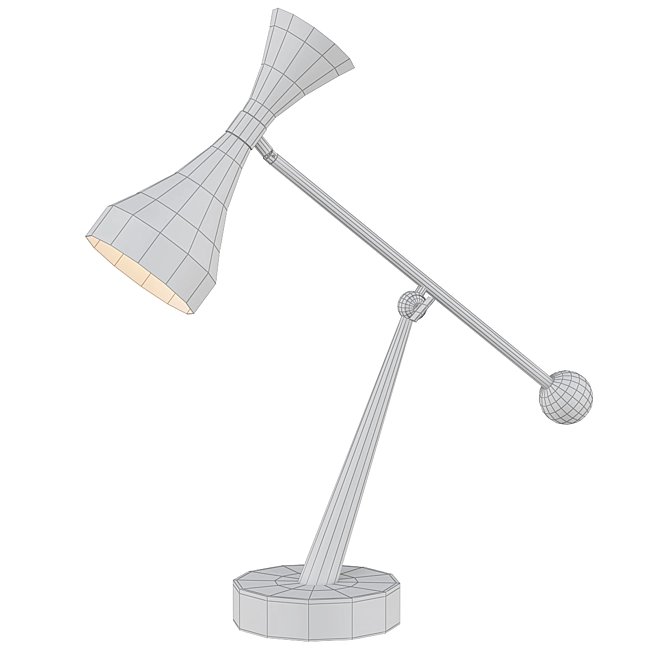 Elegant Eichholtz Cordero Desk Lamp 3D model image 2
