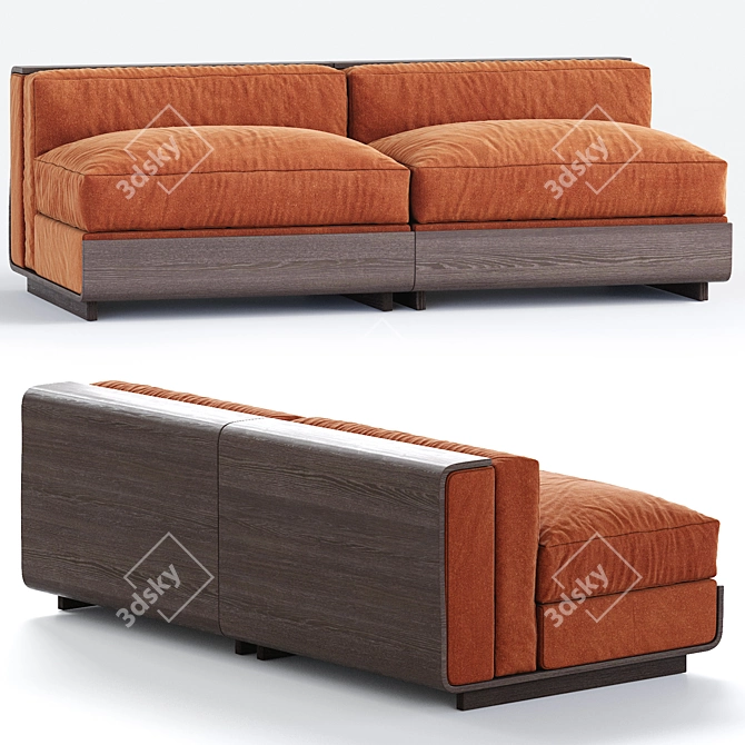 Modern Life Sofa by Acerbis 3D model image 4