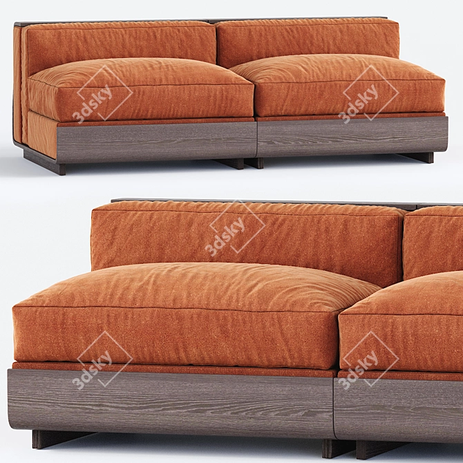 Modern Life Sofa by Acerbis 3D model image 6