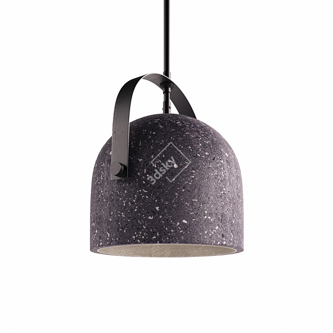 Modern Concrete Pendant Lamp 3D model image 4