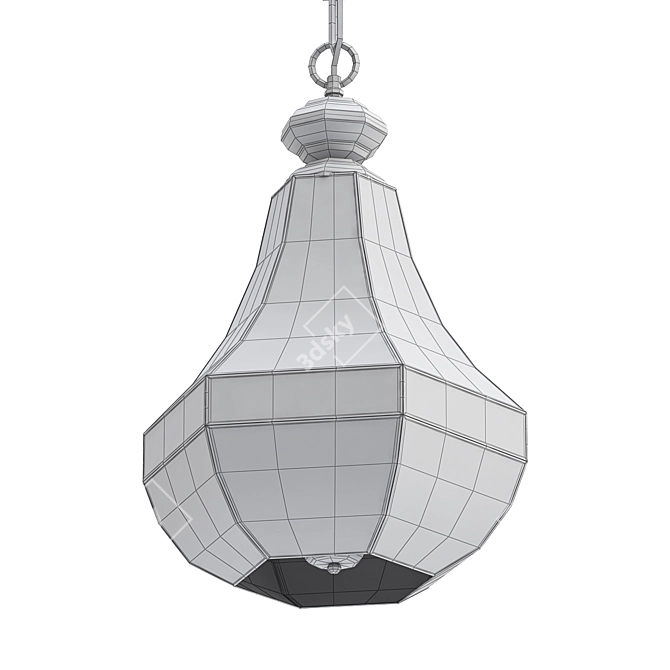 Citilux Hera-1 Pendant Chandelier 3D model image 2