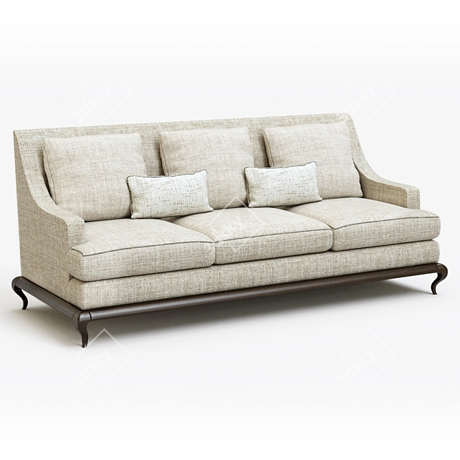 Elegant Nest Sofa by Decca Home 3D model image 1