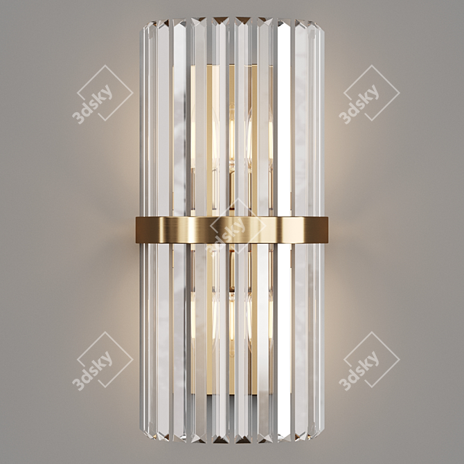 Blunt Lampatron: Sleek and Stylish Lighting 3D model image 1