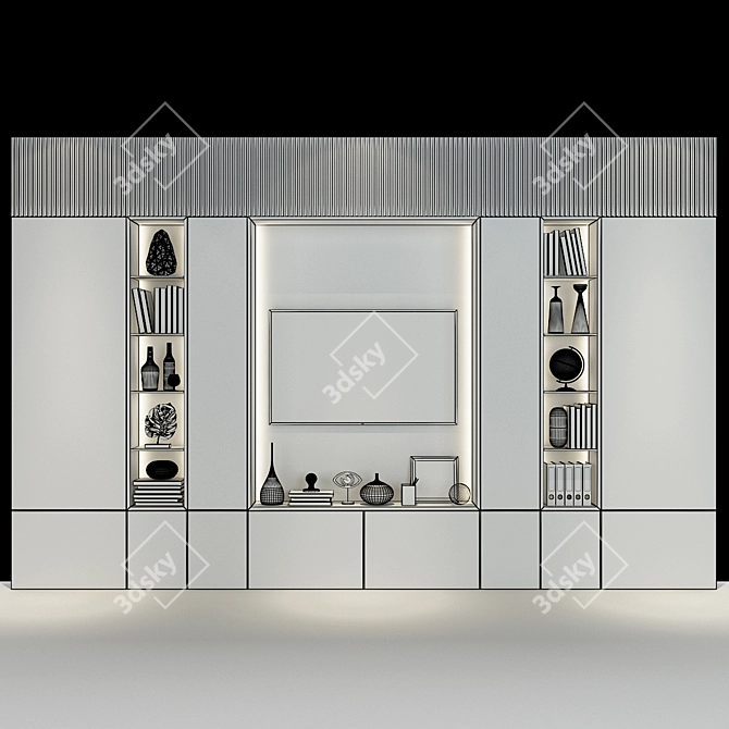 Modern Cabinet Furniture 0143 3D model image 2