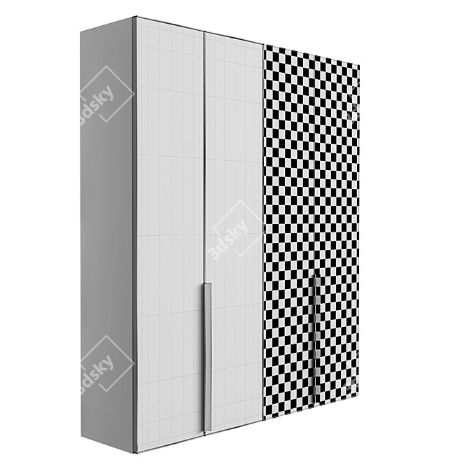 Stylish MY 58 Cupboard (Muzafarov) 3D model image 8