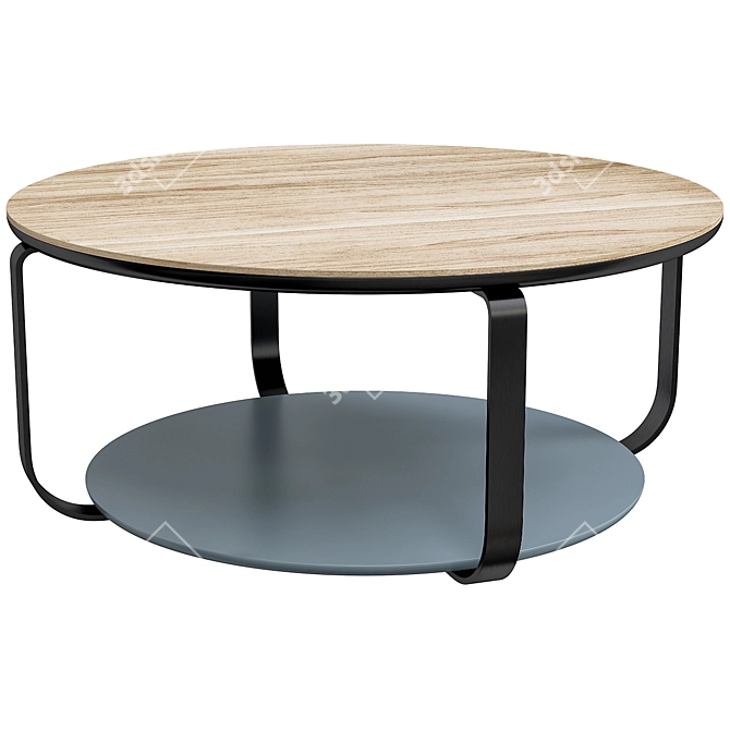 Sleek Clik Kendo Coffee Table 3D model image 2