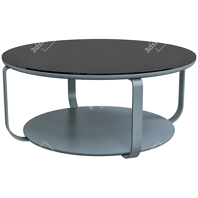 Sleek Clik Kendo Coffee Table 3D model image 3