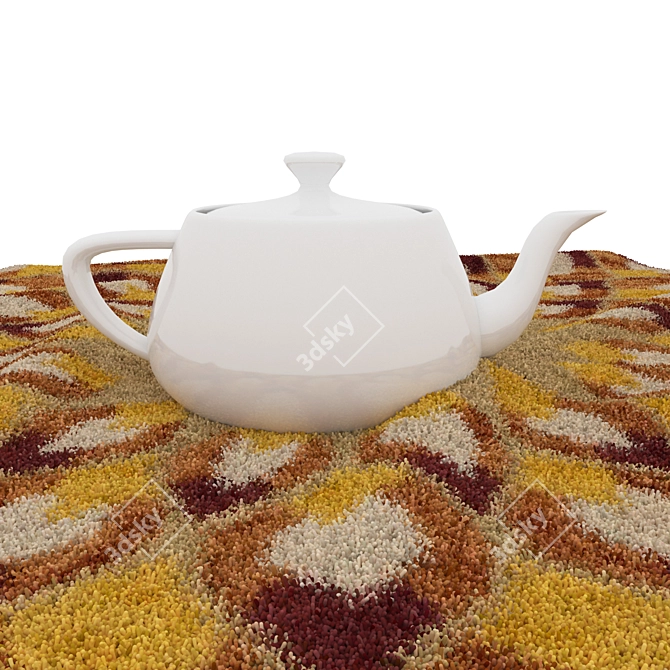 Round Rugs Set 297 3D model image 6