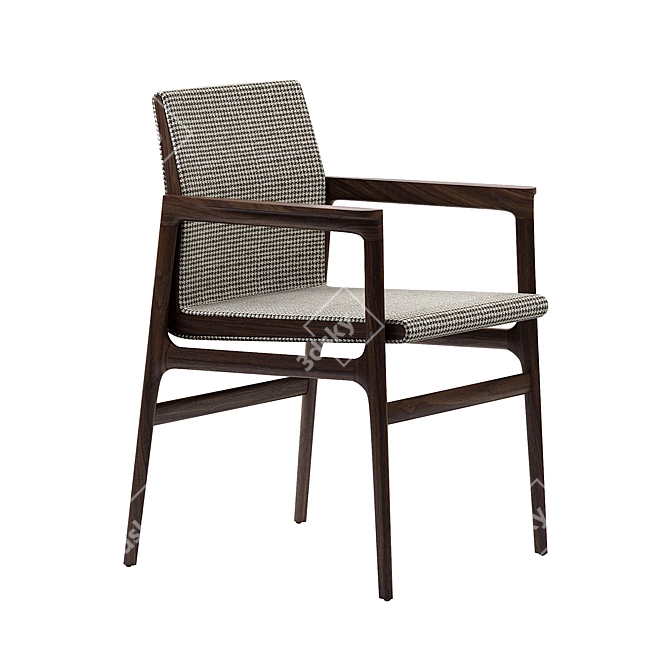 Ipanema Chair: Elegant Simplicity 3D model image 1