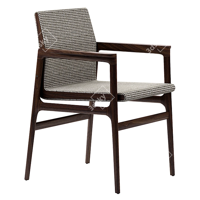 Ipanema Chair: Elegant Simplicity 3D model image 4