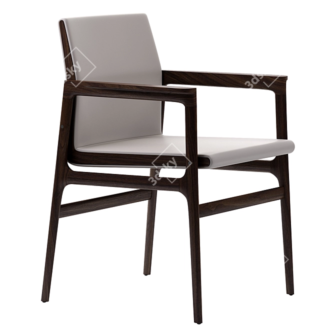 Ipanema Chair: Elegant Simplicity 3D model image 5