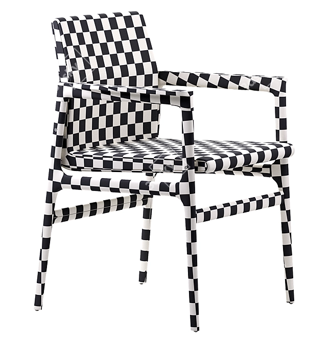 Ipanema Chair: Elegant Simplicity 3D model image 7