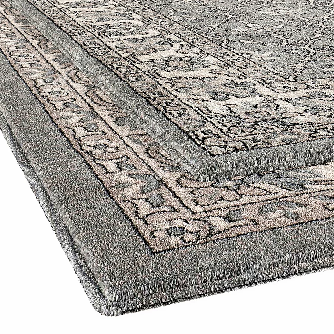 Carmel Clevie Rug - Elegant and Versatile Modern Decor 3D model image 2