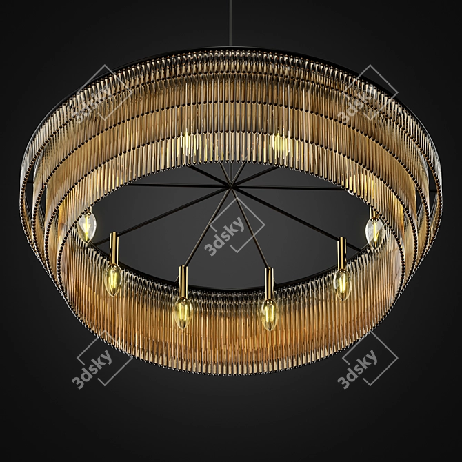 Zagg Ceiling Lamp 06: Sleek and Stylish Illumination 3D model image 2