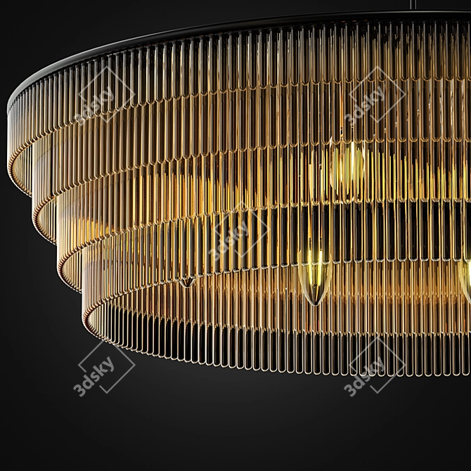 Zagg Ceiling Lamp 06: Sleek and Stylish Illumination 3D model image 3