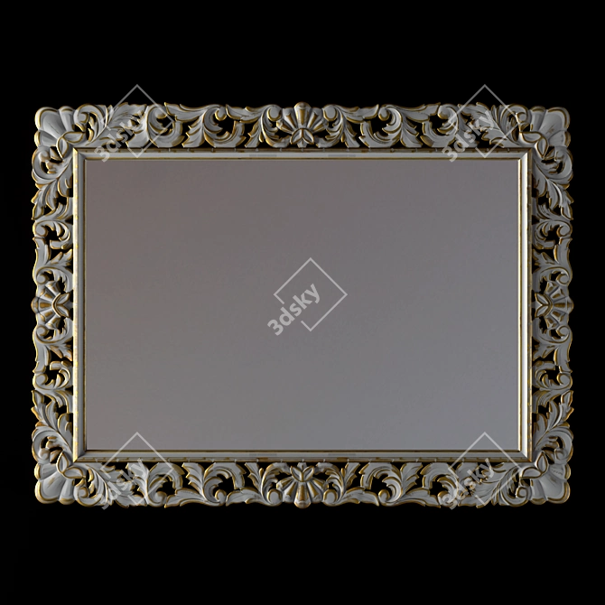 Elegant Classic Frame 01 3D model image 6