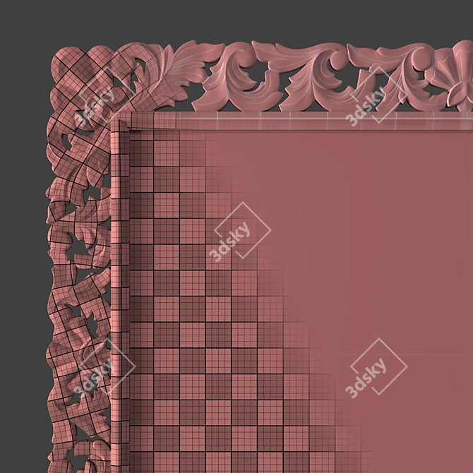 Elegant Classic Frame 01 3D model image 23