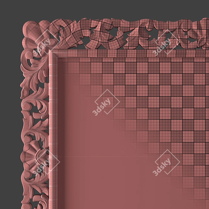 Elegant Classic Frame 01 3D model image 27