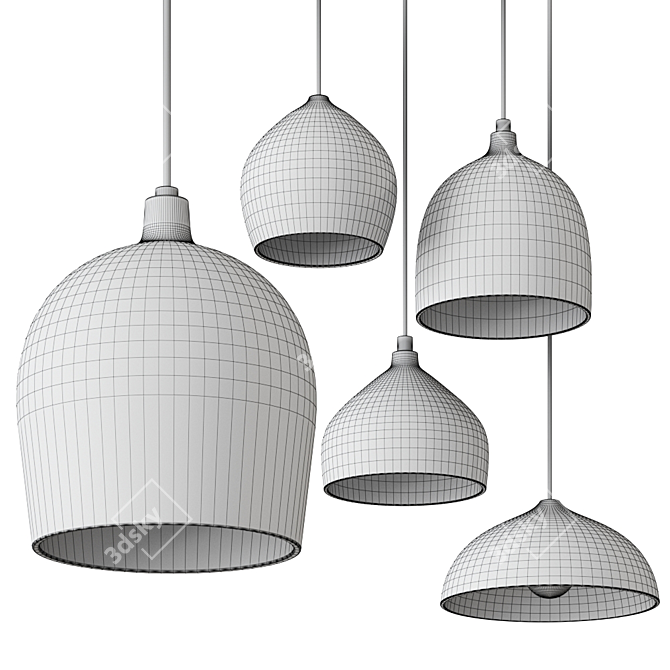 NM DESIGN Pendant 07: Sleek & Versatile 3D model image 2