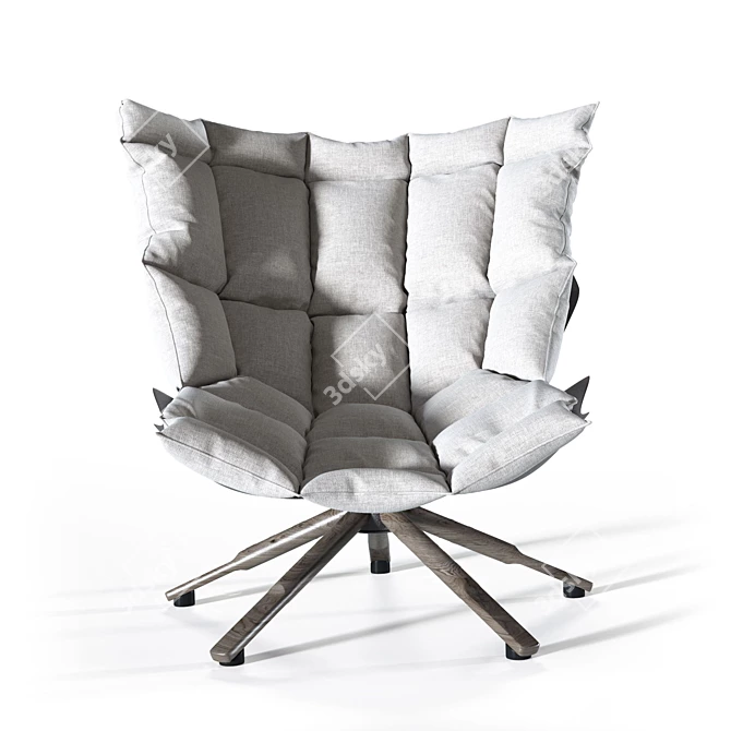 Modern Husk Chair 3D model image 9